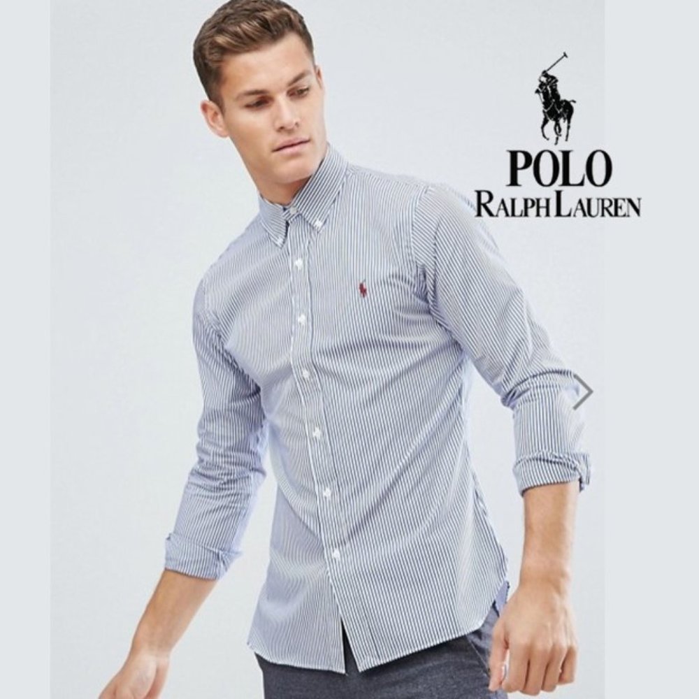 Polo Ralph Lauren Striped Broadcloth Long Sleeves